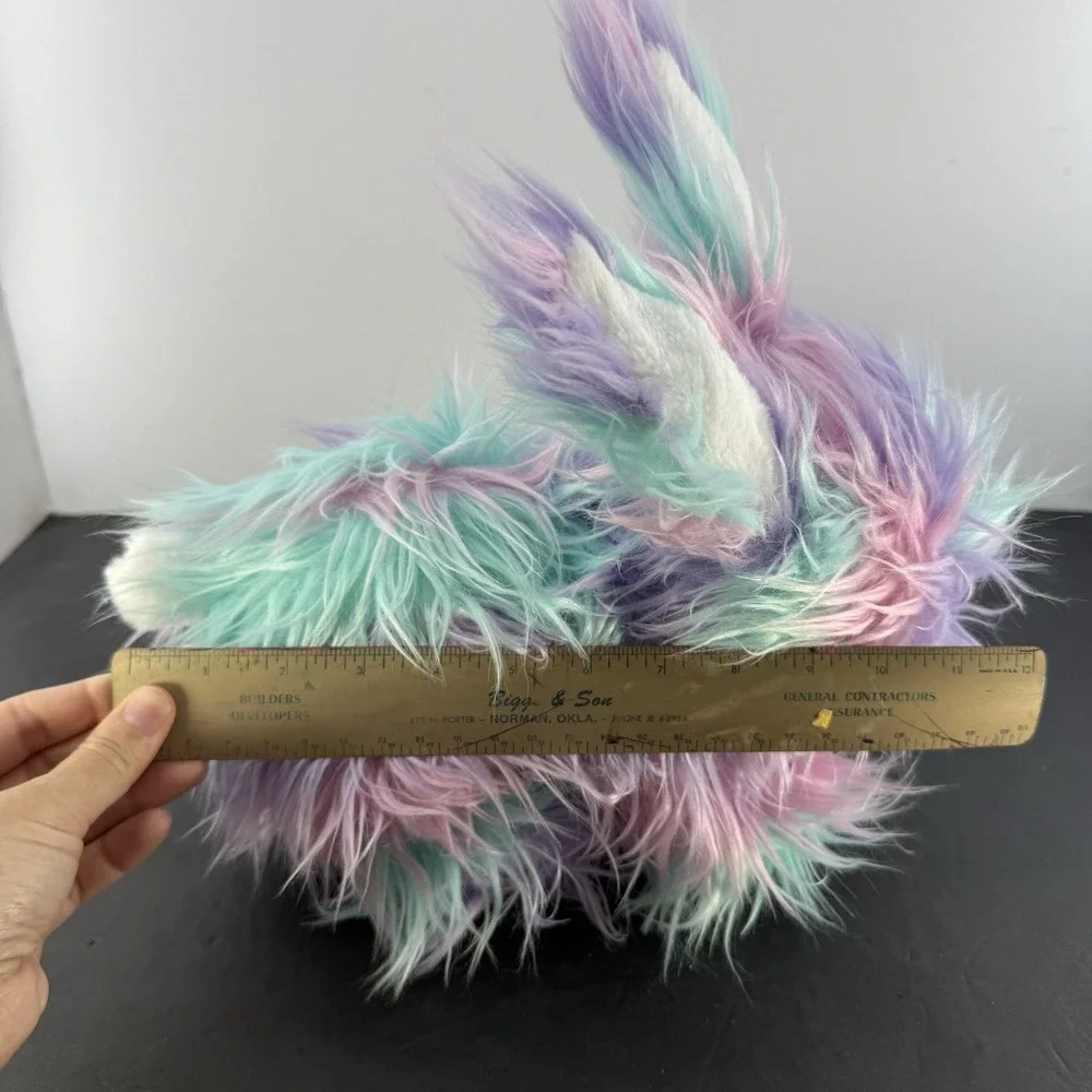 Build A Bear Pastel Fuzzy Bunny Rabbit Plush 14